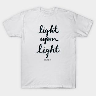 Light Upon Light Quran 24:35 T-Shirt